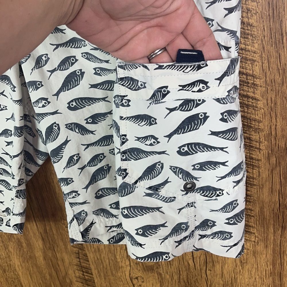 J. Crew The Original Longboard Swim Trunks, 40628 - Picture 4 of 11